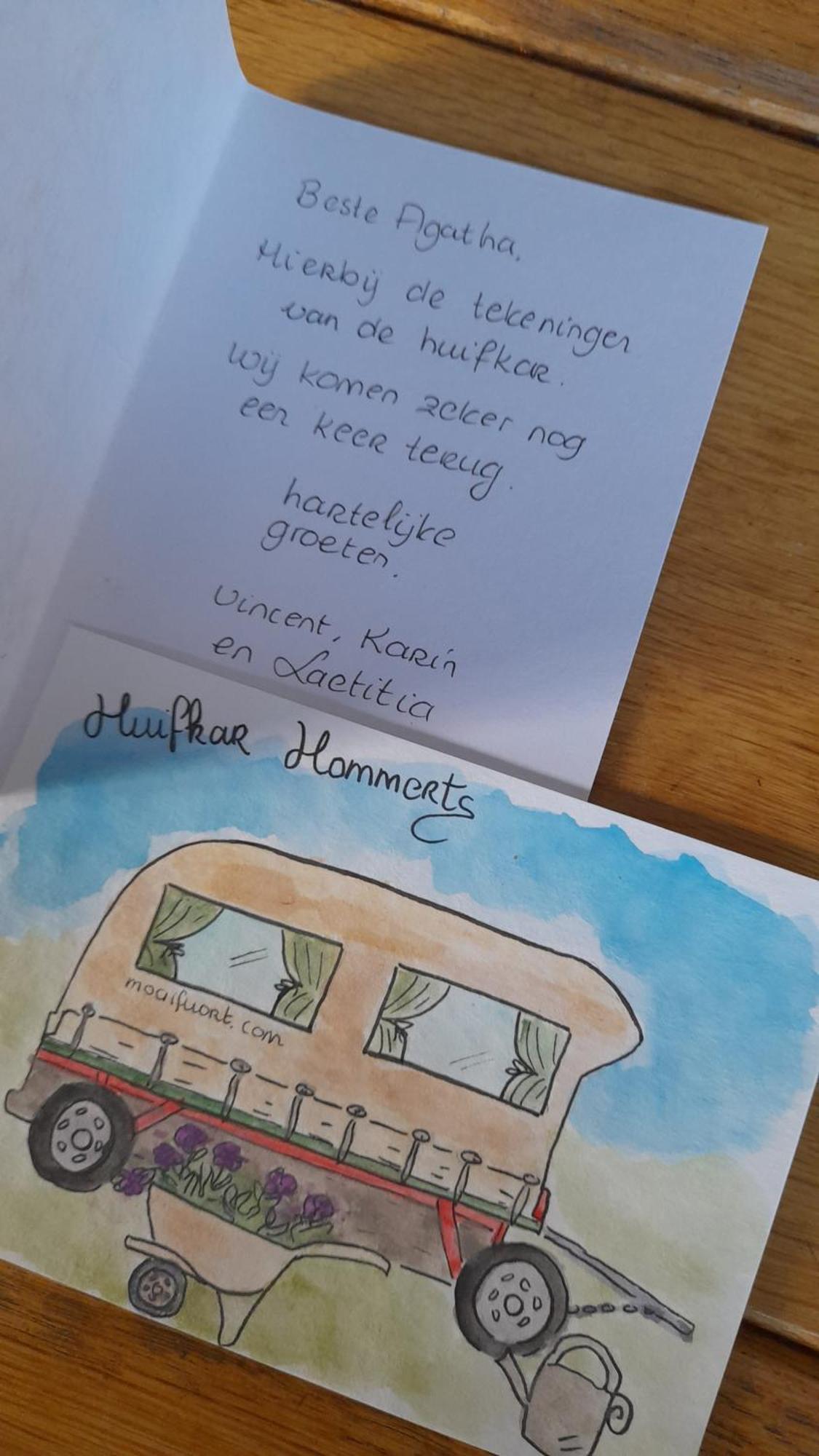 De Huifkar, Trekkershut Bij Sneek Hotel Hommerts Bagian luar foto
