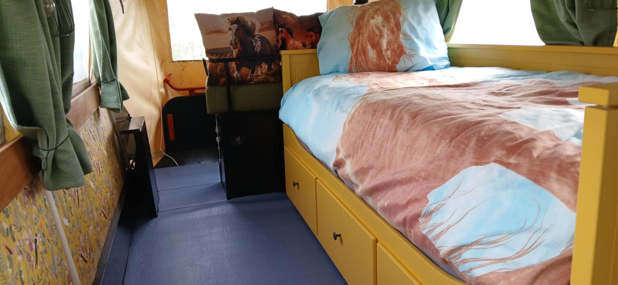 De Huifkar, Trekkershut Bij Sneek Hotel Hommerts Bagian luar foto